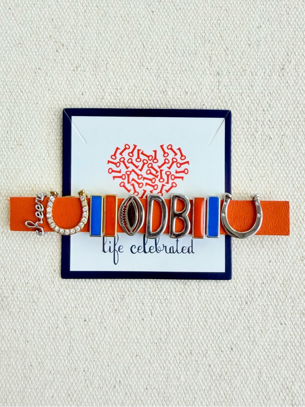 *Charms available in my Closet* KEEP COLLECTIVE Retired~Denver Broncos Football